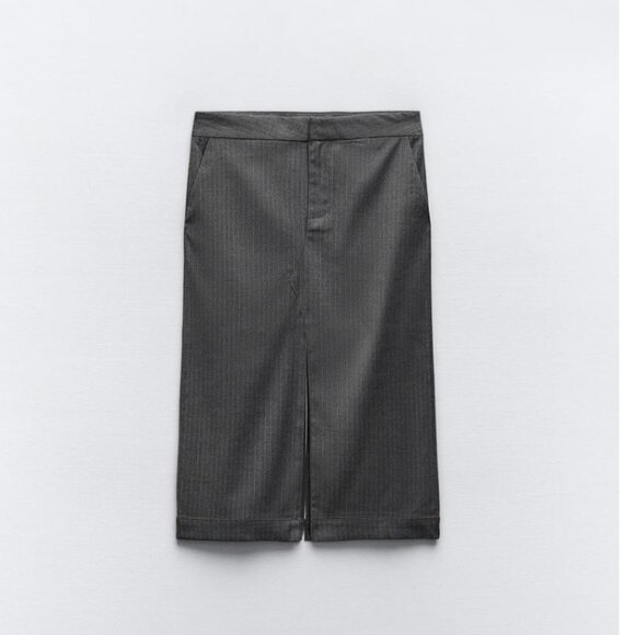Pinstrip Skirt - Picture 1 of 1